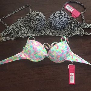 NWT✨ 2 push-up padded bikini tops *Bundle*